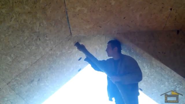 Задувка Эковаты в кровлю через ОСБ листы смотреть онлайн