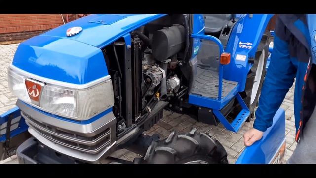 Японский мини трактор Iseki Geas 21