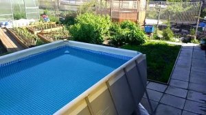 Огромный бассейн на даче или самый маленький бассейн INTEX