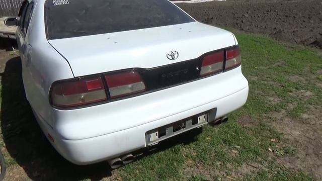 Тойота Аристо (Toyota Aristo) ,покраска ч.  №1 .