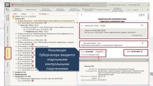 Практика ведения учета контроля Поручений Президента в Алтайском крае