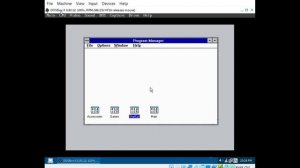 Windows 3.1 Loading in DOSBox-X on ReactOS 0.4.13 - Brief Solitaire Demo