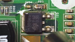 Демонтаж транзистора MOSFET с помощью паяльного фена