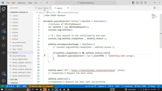 Mastering Ajax and JSON: Building Dynamic Web Applications - Ajax Tutorial