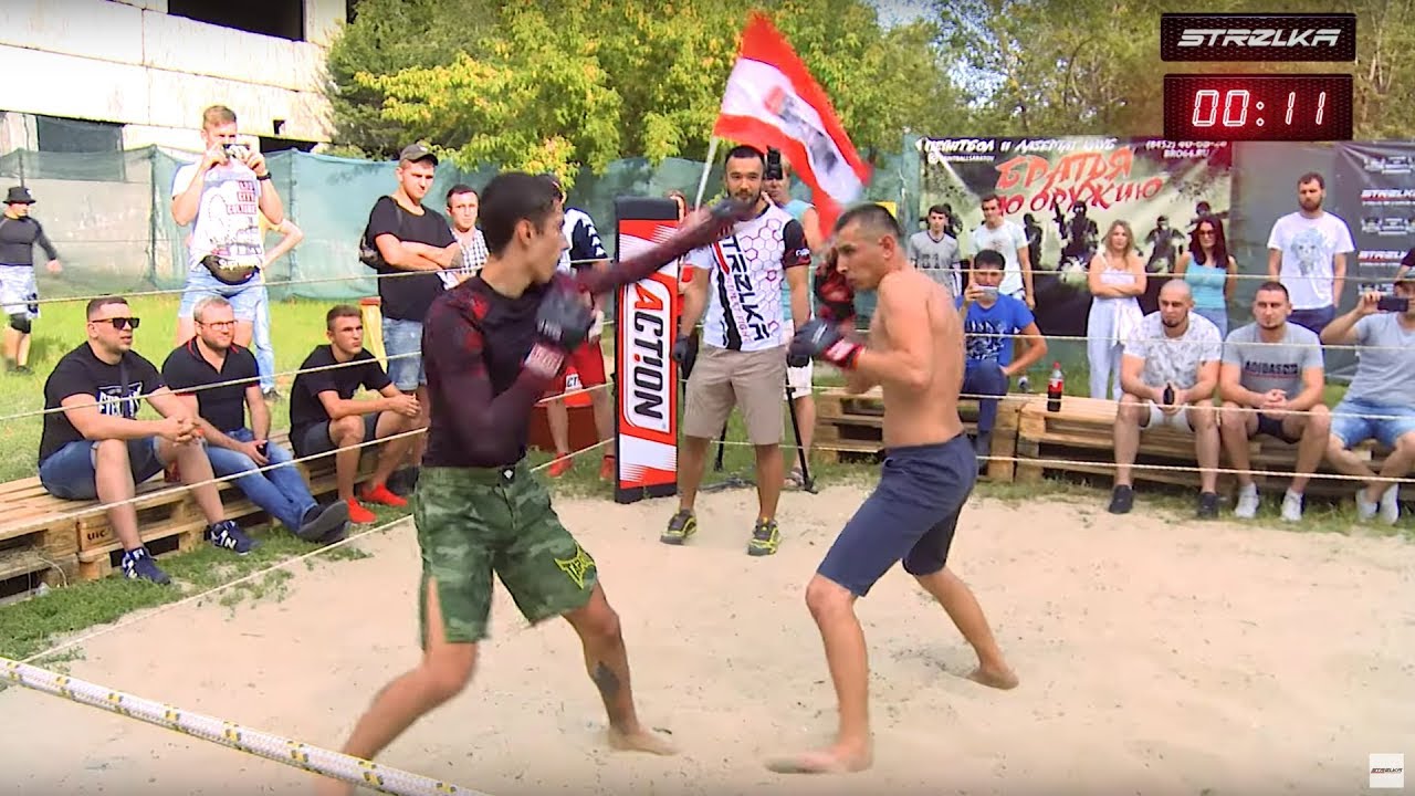 МАЛЫШ вырвал победу у огромного мужика !!! смотреть онлайн