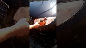 Полировка фар на Хендай Элантра