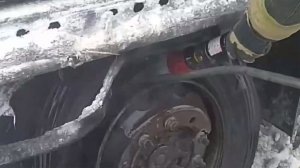 Огнетушитель в машине не просто для галочки! Дальнобойщики.