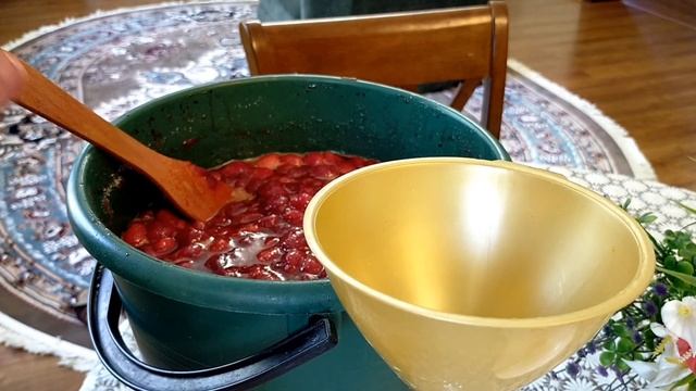 Заготовка на зиму, КЛУБНИКА ? и ЧАБРЕЦ!!!??