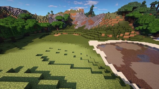 How to Terraform ANY Minecraft Terrain in Creative or Survival! [1.16.2] смотреть онлайн