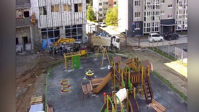 город Артем Новостройка ЖСК Гарант. Сентябрь 2022г. смотреть онлайн