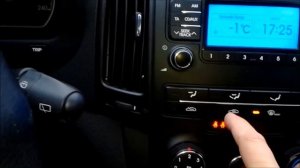 Отключение кондиционера в режиме обдува лобового стекла Hyundai I30 и KIA CEED