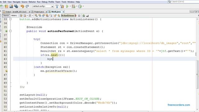 JAVA - How To Retrieve And Display Image From Mysql Database In Java [ with source code ] смотреть онлайн