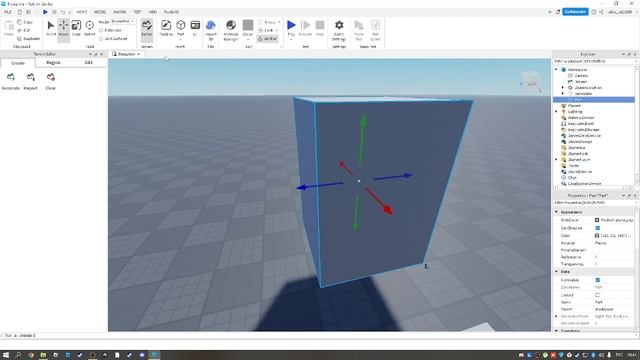 Роблокс Студио урок 1/как закрепить объект в воздухе смотреть онлайн