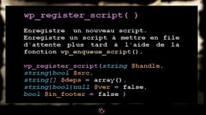 wp_register_script