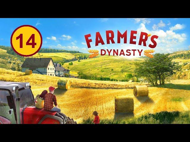 Farmer's Dynasty (14) - Косим, рыбачим, строим.