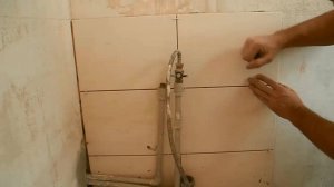 Облицовка плиткой стен на кухне ч.2