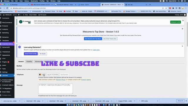 HOW TO ADD WHATSAPP CHAT TO WORDPRESS FOR FREE | WHATSAPP LIVECHAT. смотреть онлайн