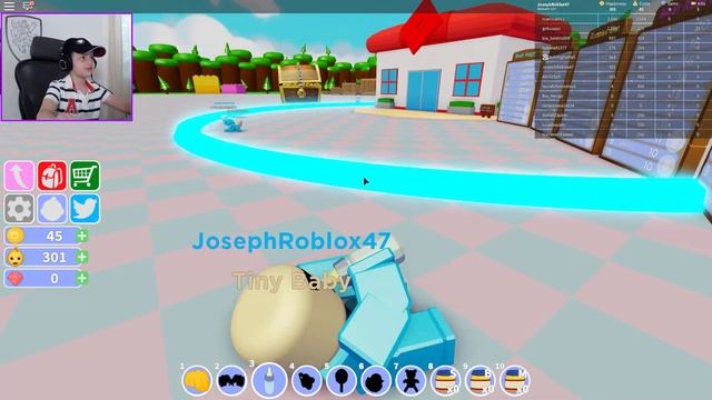 NEW BABY SIMULATOR + 4 CODES | Baby Simulator Roblox! Roblox Baby Simulator смотреть онлайн