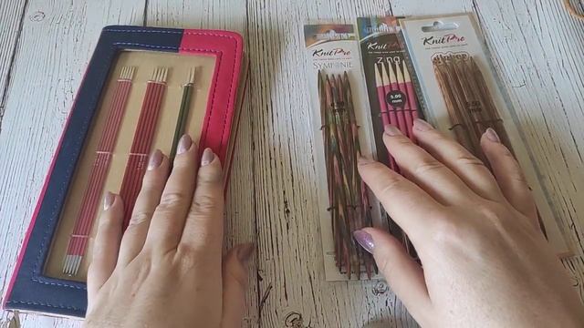 Мои покупки. Набор носочных спиц Zing  от Knitpro.