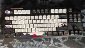 KD87 Japan, звук клавиатуры