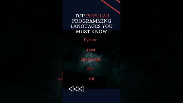 Top 5 Programming Languages - A Programmer Must Know