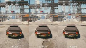 i3 9100F vs i5 3470 vs FX 6300