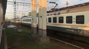 Станция Одинцово МЦД-1. Электропоезд ЭП2Д 0116 сообщением Москва Белорусская - Кубинка-1.