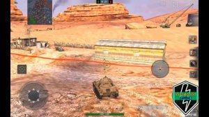 [WoT Blitz] Пасхалка на карте "Золотая Долина" | Easter egg in the "Golden Valley" map