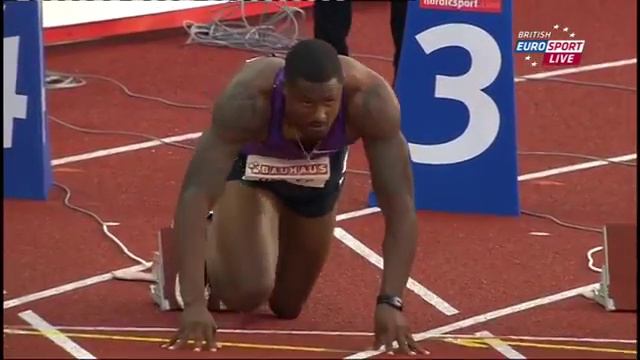 221 Orlando Ortega wins men's 110m Hurdles DL Stockholm 2015 смотреть онлайн