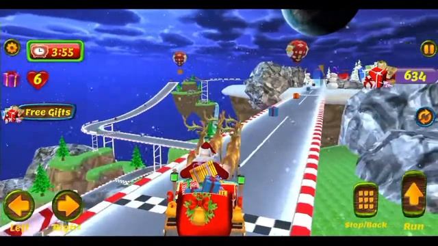 DAY 1 OF WEIRD CHRISTMAS GAMES | SANTA CHRISTMAS INFININTE TRACK смотреть онлайн