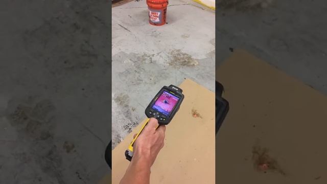 Infrared leak detection