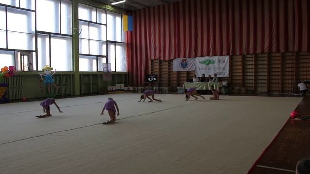 Групповой танец Восход 26.09.15 "Чарівна стрічка"