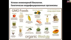 Лекция 1. Генная инженерия в современном мире. Молекулярная биология и дополнительное образование.