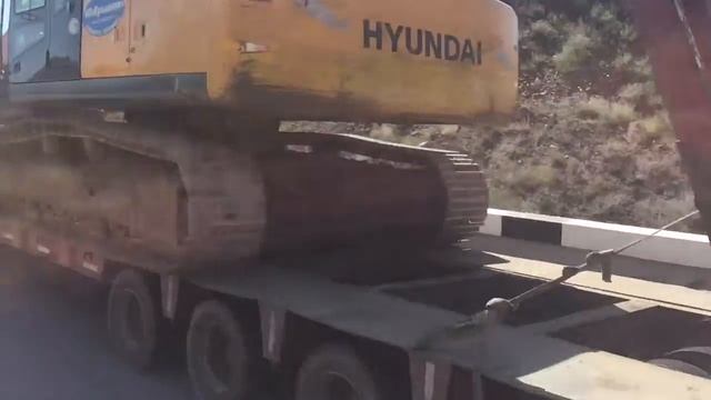 Перевозка 34 тонного Экскаватора Алматы-Казахстан смотреть онлайн