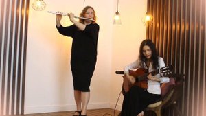 В Москве Astor Piazzolla Libertango flute guitar duet