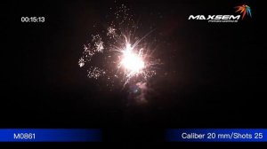 Батарея салютов Maxsem, 0,8"-25 залпов FRIEND, M0861