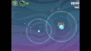 Angry Birds Space Cold Cuts 2-23 Walkthrough 3-star