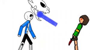 Undertale animation Batlle