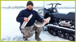 Ехали за щукой, а попали на налима.Тестируем снегоход PROMAX (ПРОМАКС) YAKUT (ЯКУТ)