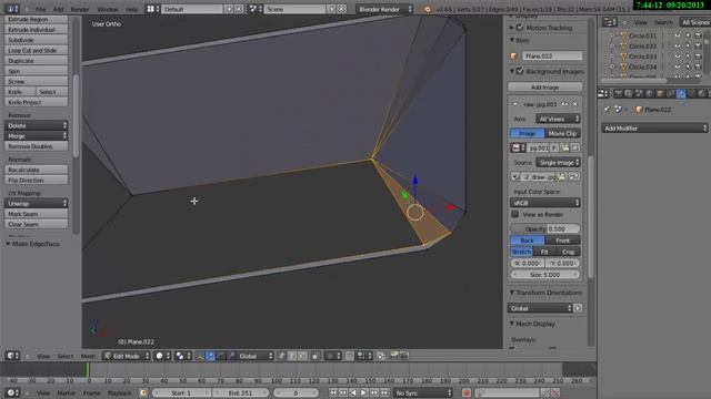 3d blender. Урок 6. Моделирование по чертежу. Танк КВ 2(Часть 3). смотреть онлайн
