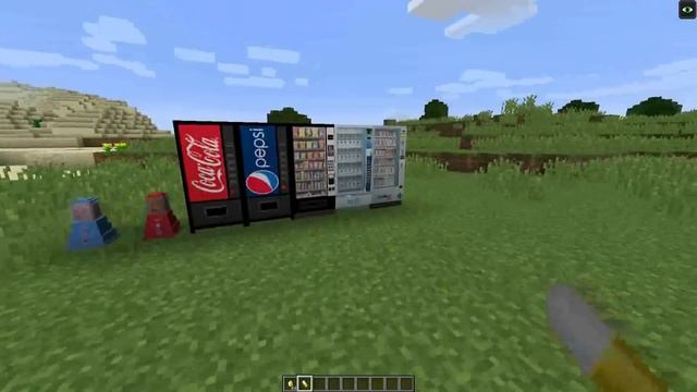 Чипсы, кока-кола и другие напитки в майнкрафт без модов ! смотреть онлайн