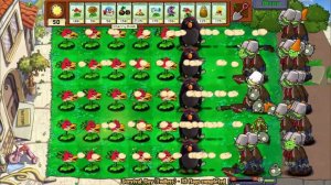 Plants vs. Zombies Angry Birds: Peashooter RED & BOMB Tall-nuts Vs All 99999 Zombies Pig.