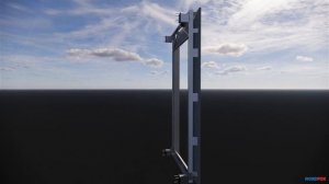 Модульный фасад Nord Fox - моделирование процесса монтажа