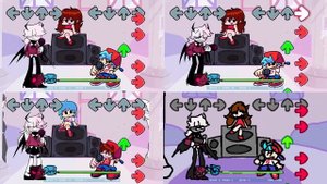 SELEVER: Original VS Remaster VS GenderBend VS Bad | FNF Mods