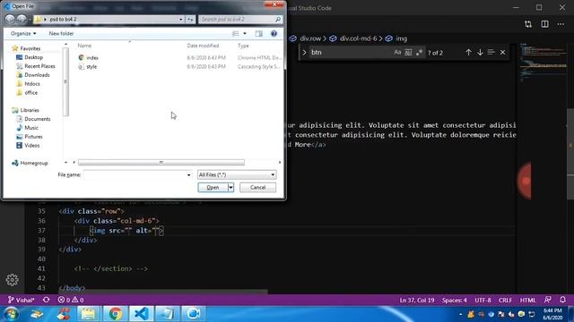 PSD To Bootstrap 4 (Project 2) смотреть онлайн