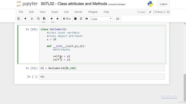 Class attributes and Methods