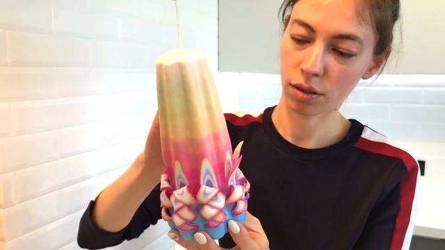 Свечная Кухня #7 Как делать резные свечи. смотреть онлайн