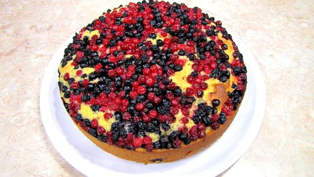 Пирог с виноградом - итальянская вкуснотень