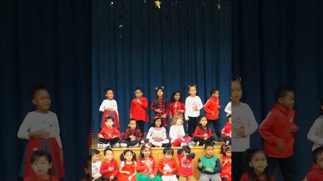 Brisha kutty 1st school Christmas program