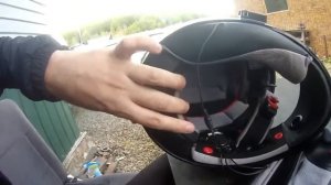 Установка интеркомаT-COM OS в шлем HJC Helmets TR-01